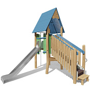 игровой комплекс эко 071005 для детской площадки