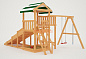 Модуль деревянный скат неокрашенный Савушка для серии Мастер 1-5 длиной 2,9 метра
