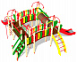 Детский игровой комплекс Медовый барсук КД080 для детских площадок