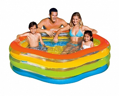 бассейн intex summer colors надувной 56495
