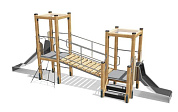 детский игровой комплекс  вст 5810 для уличной площадки