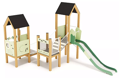 детский комплекс эко-play дг.эп024 для игровой площадки