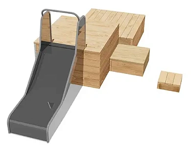 детский игровой комплекс вст 4515 для детской площадки