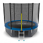 Батут с внешней сеткой Evo Jump External 10ft Blue с нижней сетью