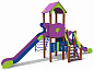 Игровой комплекс 07064.21 для детей 4-6 лет для уличной площадки