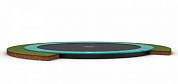 батут berg sport champion flatground 460 green для улицы