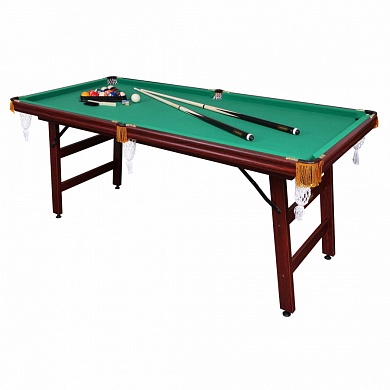 бильярдный стол fortuna пул с комплектом аксессуаров 6 футов