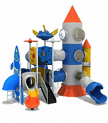 игровой комплекс кик-026 космос от 6 лет для детской площадки