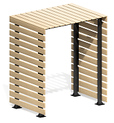 пергола мечта пм-104 для парков и зон отдыха