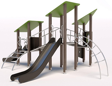 детский комплекс эко-play дг.эп004 для игровой площадки