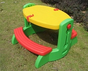 детский столик со скамейкой sunnybaby yg-6009