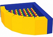 мягкий сухой бассейн фасолька дмф-мк-09.48.000 с шариками