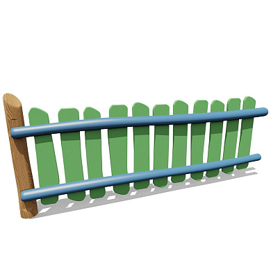 декоративное ограждение эко 271004 для детских площадок