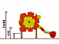 Горка Аленький цветочек 08105 для детской площадки