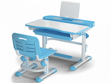 комплект мебели столик + стульчик mealux bd-04 new xl столешница белая