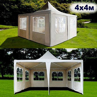 шатер-павильон afm-1032fb beige (4х4)