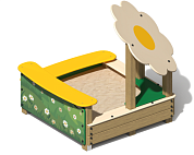 песочница ромашка пс-01.5 для детской площадки