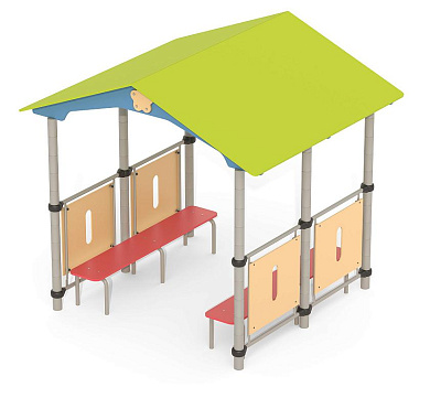 Игровой домик-беседка Romana 301.08.00 для детских площадок