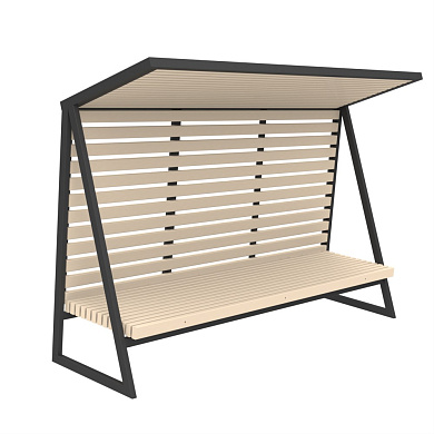 навес sport-fora sf-p6 со скамьей для парков и зон отдыха