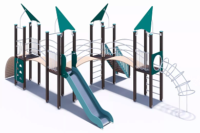 игровой комплекс plywood ик.пв009 для детской площадки