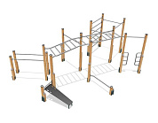 воркаут vst 9118/4 для игровой площадки