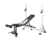 cкамья weider pro 350 l со стойками под штангу