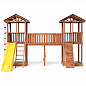 Детская деревянная площадка Можга Спортивный городок 7 СГ7 крыша дерево
