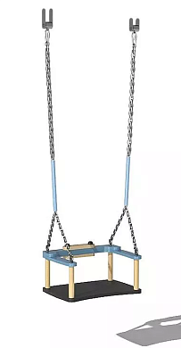 подвес кчб.100.180 со спинкой для детской площадки