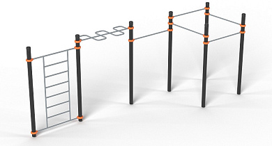 Спортивный комплекс Romana 501.32.01 для уличной площадки