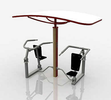 уличный тренажер ут-042 для спортивных площадок