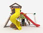 Детский комплекс Igragrad Premium Домик 5 модель 1