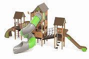 игровой комплекс н24.07104 для детей 6-12 лет для уличной площадки