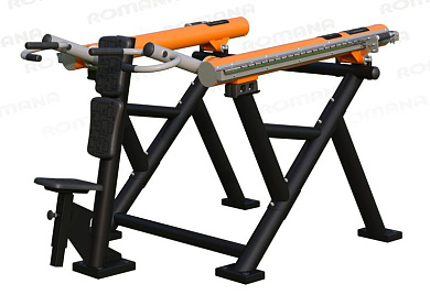 тренажер romana жим от плеч 211.04.00 для спортивной площадки