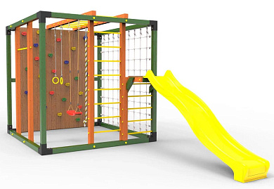 детская площадка  пикник куб вега с горкой