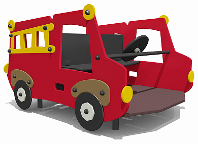 игровой макет пожарная машинка мг 3205 для детской площадки
