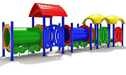 игровой комплекс вагоновожатый №4 для детской площадки