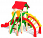 Детский игровой комплекс Дом который построил Джек КД047 для детских площадок