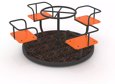 карусель ромашка тип-2 кр.101 для детской площадки