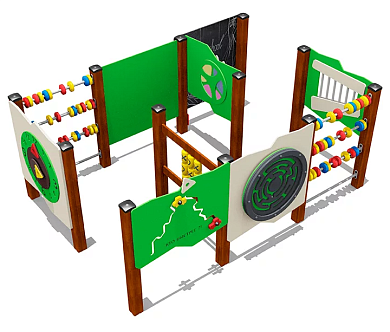 игровой макет лабиринт вст 1286 для детской площадки