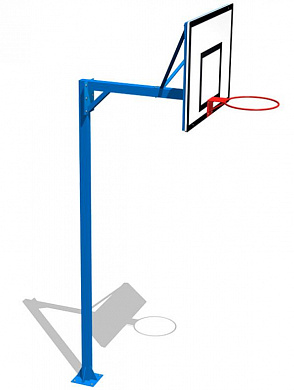 стойка баскетбольная m1у сэ201 для спортивной площадки
