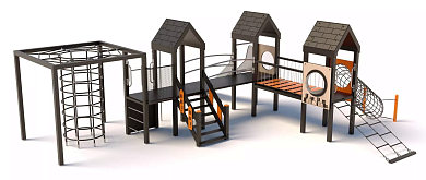 детский комплекс premium-eco дг.прм09 для игровой площадки