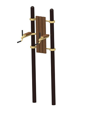 уличные пресс-брусья sport-fora ysk224 с дпк для дачи