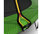 Батут DFC Trampoline Fitness с сеткой 14FT зеленый