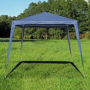 садовый шатер афина-мебель afm-1022b blue (3х3/2.4х2.4)