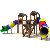игровой комплекс actiwood aw-23 для детской площадки
