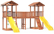 детская площадка можга спортивный городок 6 сг6-р922 с узким скалодромом крыша дерево