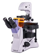 микроскоп levenhuk magus lum v500l люминесцентный инвертированный