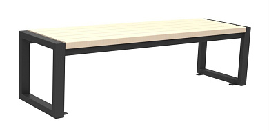 скамейка sport-fora бонжур sf-s13 для парков и зон отдыха