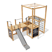 игровой комплекс кубус вст 4508  для уличной площадки