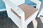 Комплект мебели Tweet Terrace Set белый уличный